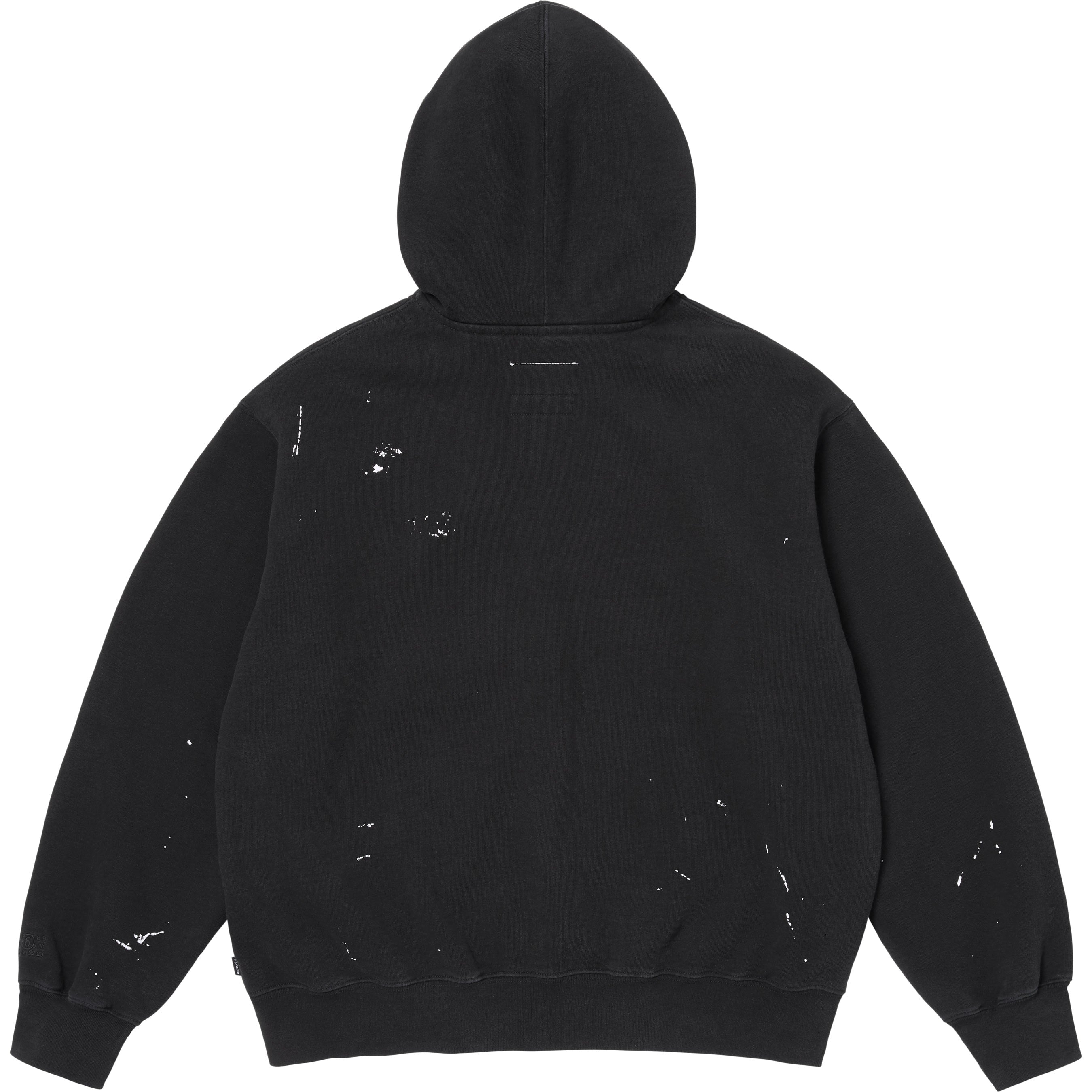 Supreme®/MM6 Maison Margiela Box Logo Zip Up Hooded Sweatshirt view 8